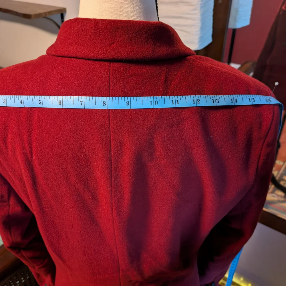 Women's Red Blazer - Picture 5 of 16